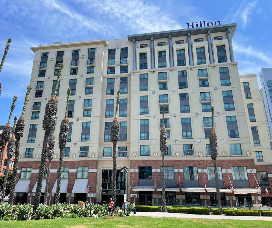 Hilton Gaslamp exterior